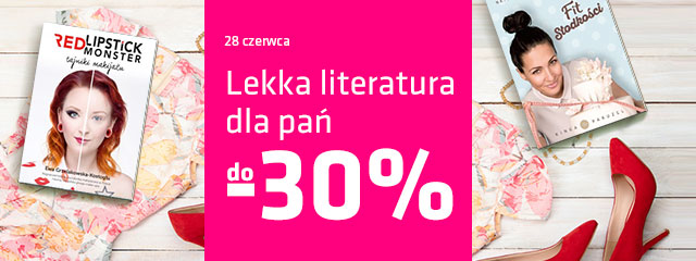 Matras z promocją 30% na literaturę kobiecą